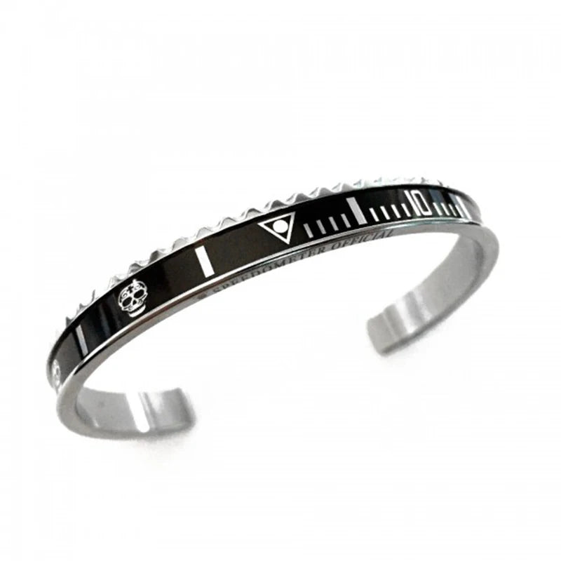 Men's Bracelets Stainless Steel Cuff Bangle (9 colors)