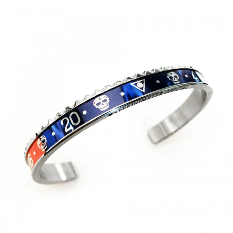 Men's Bracelets Stainless Steel Cuff Bangle (9 colors)