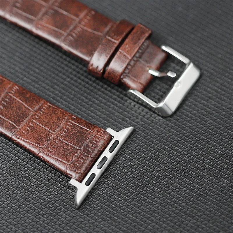 Leather Strap Apple Watch Band