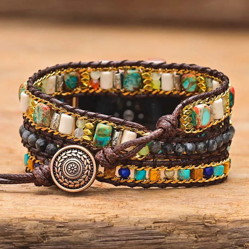 Boho Emperor Stone Apple Watch Strap