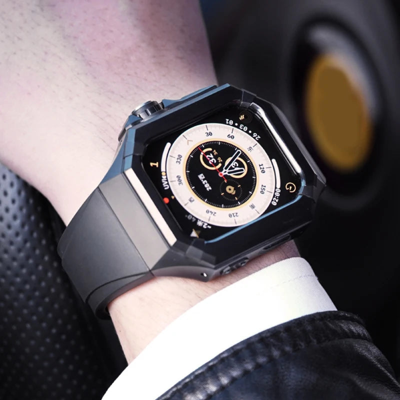 Carbon Fibre Apple Watch Mod Kit - LMCF