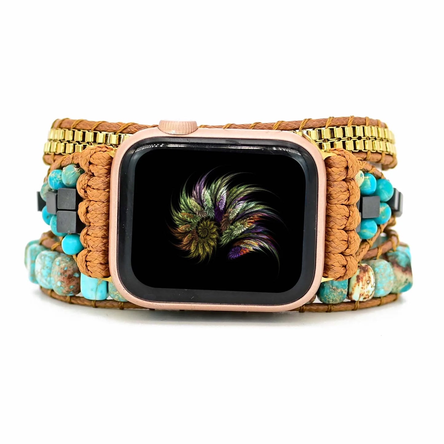 Boho Turquoise Apple Watch Band -