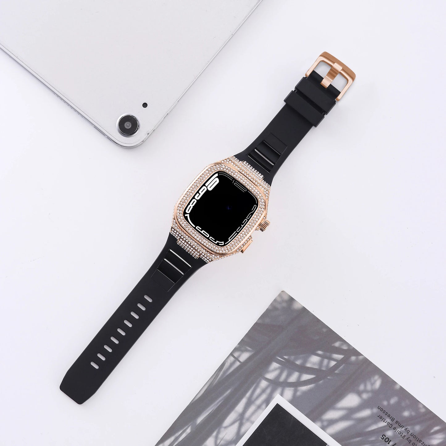 Ultra Luxury Apple Watch Mod Kit - RMLM Diamond