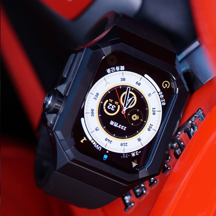 Carbon Fibre Apple Watch Mod Kit - LMCF