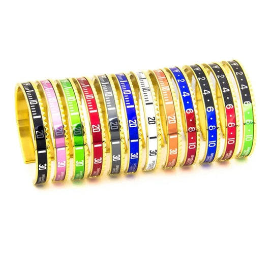 Men's Bracelets Cuff Bangle in Gold Color (9 colors)