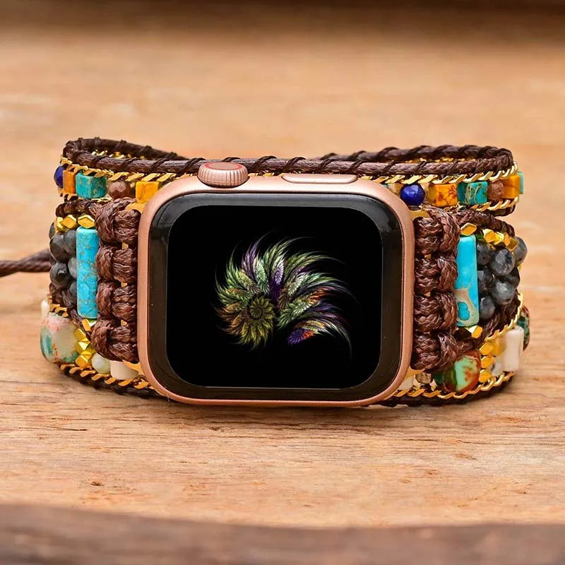 Boho Emperor Stone Apple Watch Strap