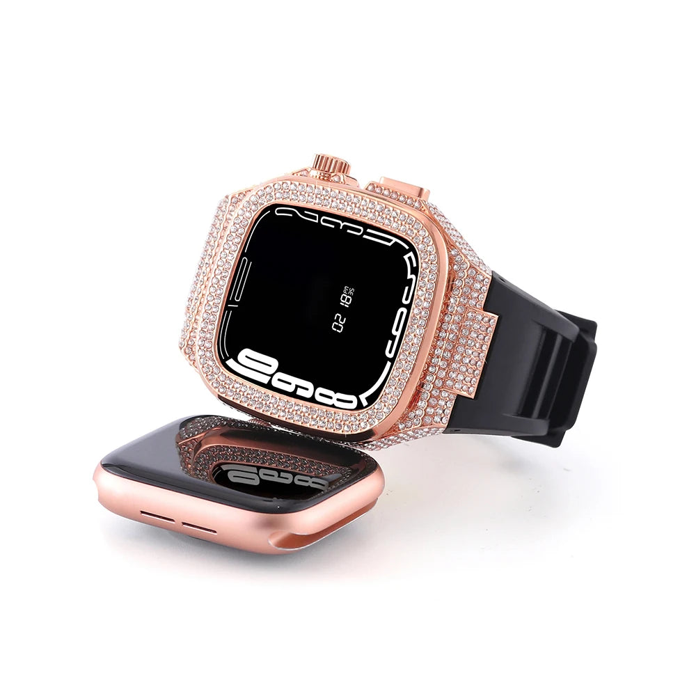 Ultra Luxury Apple Watch Mod Kit - RMLM Diamond