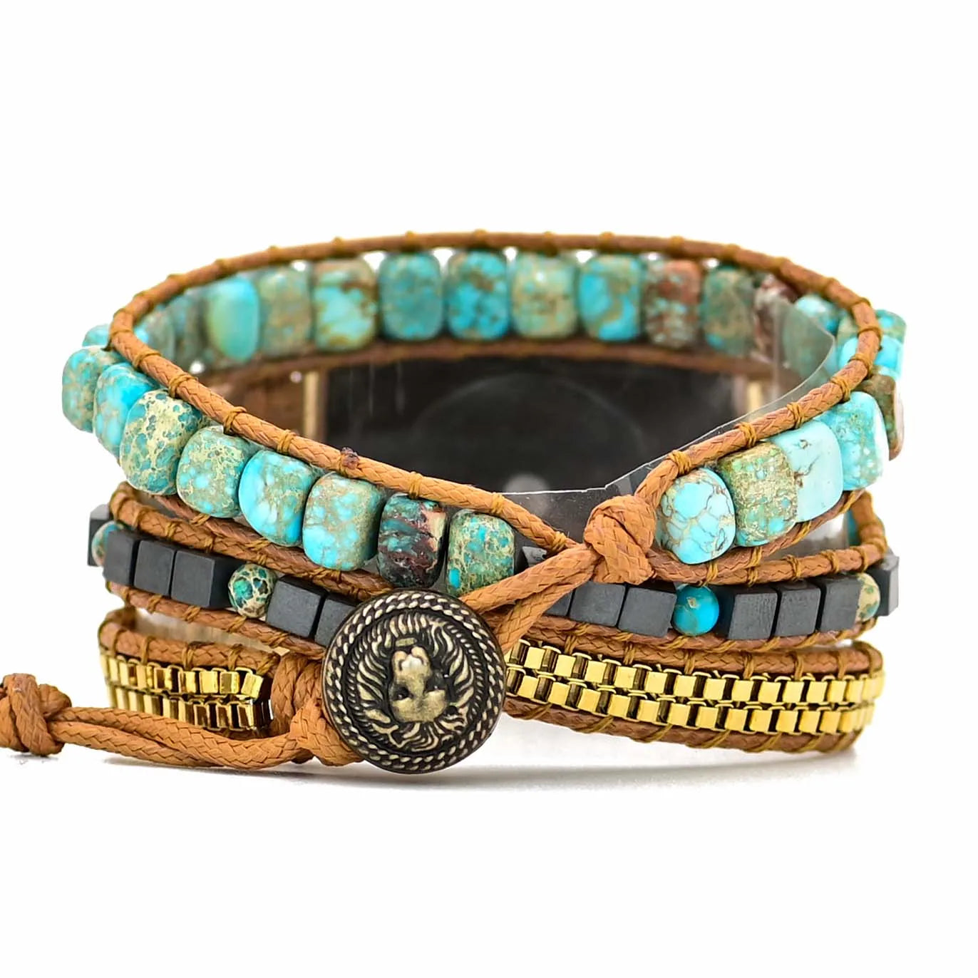 Boho Turquoise Apple Watch Band -