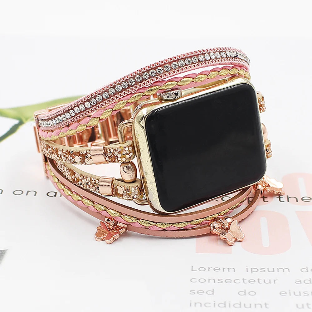 Boho Stack Apple Watch Band - Bohemian Stack Bracelet