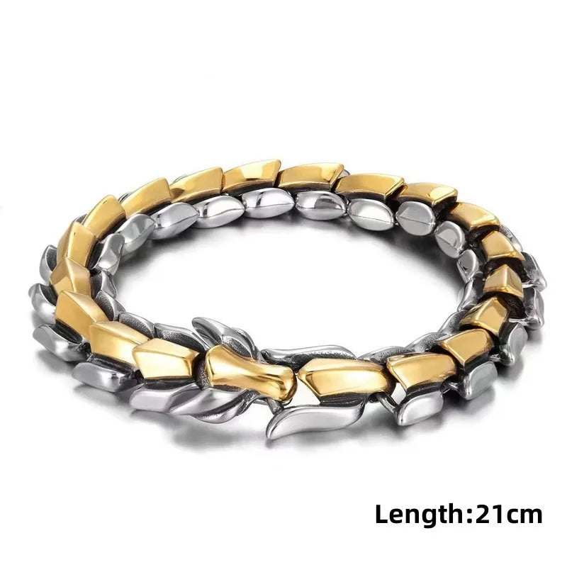 Twister Stainless Steel Men's Bracelets